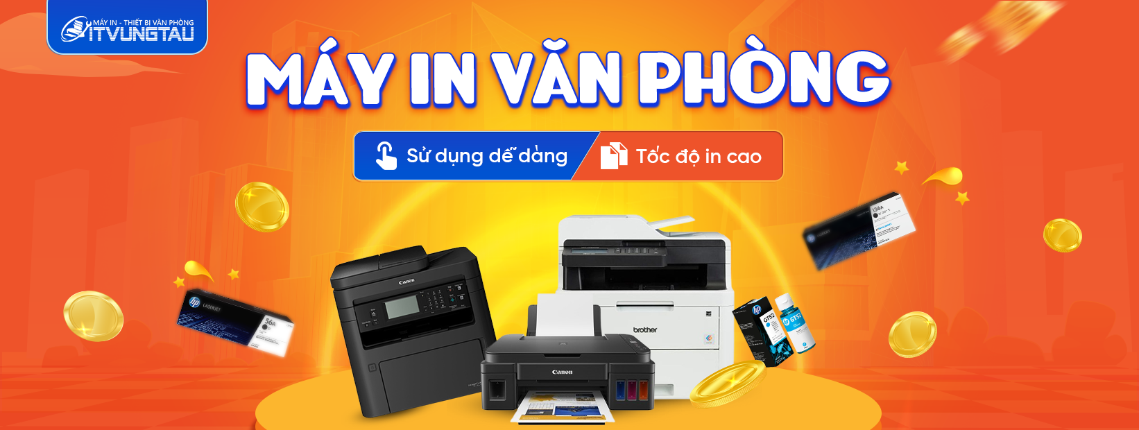 Mực In chính hãng Vũng Tàu